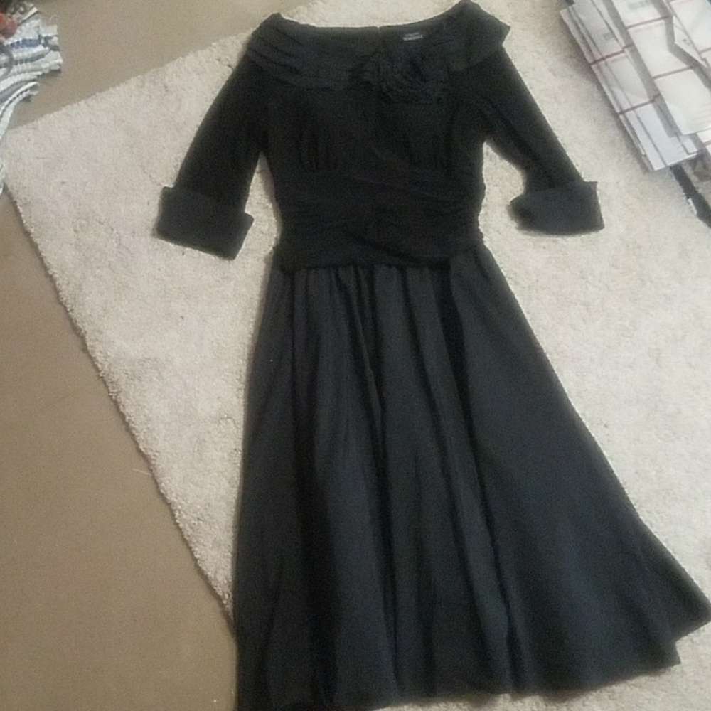 Beautiful Black Vintage Ballgown